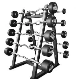 ETE Curl Bar Set (5 Or 10 Total Barbells)