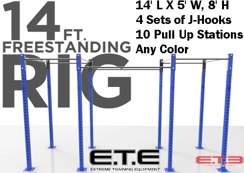 ETE Freestanding Pull Up Rig 4 To 6 Week Lead Time Racks & Rigs 6 ETE Freestanding Pull Up Rig 4 To 6 Week Lead Time Racks & Rigs