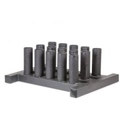 ETE Equipment Storage Vertical Olympic Bar Holders