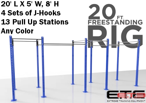 ETE Freestanding Pull Up Rig 4 To 6 Week Lead Time Racks & Rigs 7 ETE Freestanding Pull Up Rig 4 To 6 Week Lead Time Racks & Rigs