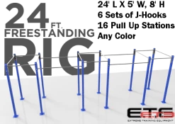 ETE Freestanding Pull Up Rig 4 To 6 Week Lead Time Racks & Rigs 16 ETE Freestanding Pull Up Rig 4 To 6 Week Lead Time Racks & Rigs