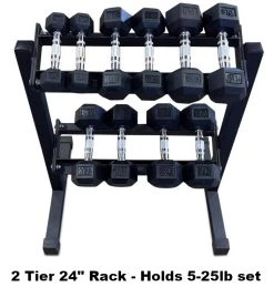 ETE Rubber Hex Dumbbell Sets + Racks (Package Deals) FREE SHIPPING Dumbbells/Kettlebells & Plates