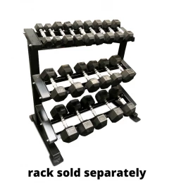 ETE Rubber Hex Dumbbells (Pairs)