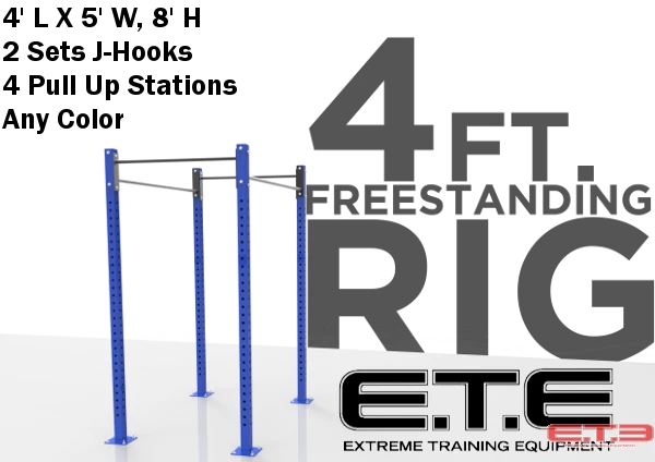 ETE Freestanding Pull Up Rig 4 To 6 Week Lead Time Racks & Rigs 4 ETE Freestanding Pull Up Rig 4 To 6 Week Lead Time Racks & Rigs