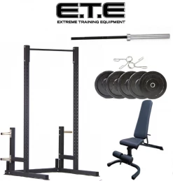 ETE Deluxe Squat Rack Package 6-8 Week Lead Time Racks & Rigs