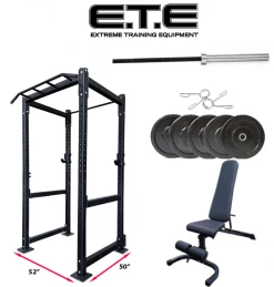 ETE Racks & Rigs Power Rack Package - Rig Style 6-8 Week Lead Time