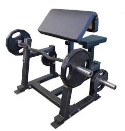 ETE Preacher Curl Bench W/ 2 Weight Holders - USA Made 4-6 WEEK LEAD TIME