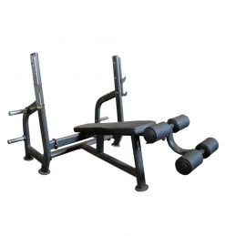 ETE PL7326 Olympic Decline Bench Press W/Weight Holders Benches & GHDs