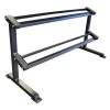 ETE PL7337A 2 Tier 65" Rail Dumbbell Rack Equipment Storage