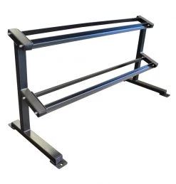 ETE PL7337A 2 Tier 65" Rail Dumbbell Rack Equipment Storage