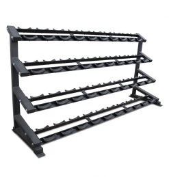 ETE Equipment Storage Dumbbell Rack With Saddles (for PRO Round Dumbbells) 4 To 6 Week Lead Time