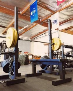 ETE 3" X 3" Individual Squat Stands Racks & Rigs 10 ETE 3