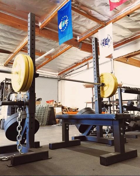 ETE 3" X 3" Individual Squat Stands Racks & Rigs 6 ETE 3" X 3" Individual Squat Stands Racks & Rigs
