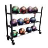 ETE Heavy Duty Horizontal Medicine Ball/Wall Ball Rack (4-6 Week Lead Time) Equipment Storage