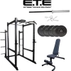 ETE Racks & Rigs Deluxe Power Cage PL7355 Package Deal 1 ETE Racks & Rigs Deluxe Power Cage PL7355 Package Deal