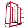 ETE Deluxe Power Cage W/ Bumper Weight Storage (8 Pegs) 4-6 Week Lead Time Racks & Rigs 1 ETE Deluxe Power Cage W/ Bumper Weight Storage (8 Pegs) 4-6 Week Lead Time Racks & Rigs
