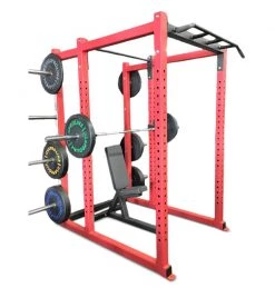 ETE Deluxe Power Cage W/ Bumper Weight Storage (8 Pegs) 4-6 Week Lead Time Racks & Rigs