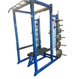 ETE Racks & Rigs Power Rack Deluxe W/ Olympic Weight Storage (12 Pegs) 4-6 Week Lead Time