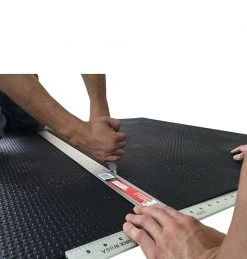 ETE Rubber Flooring Mat 4' X 6', 3/4" 16 ETE Rubber Flooring Mat 4' X 6', 3/4