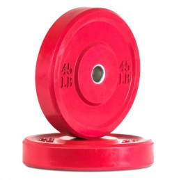 ETE Dumbbells/Kettlebells & Plates Colored Bumper Plates (Pairs) IN STOCK