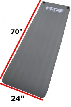 ETE Dumbbells/Kettlebells & Plates Exercise Mat