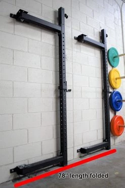 ETE Foldable Wall Mounted Squat Rack