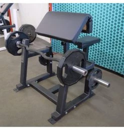 ETE Preacher Curl Bench W/ 2 Weight Holders - USA Made 4-6 WEEK LEAD TIME