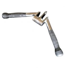 ETE Cable Machine Handles/Other Equip Revolving Solid Ergo Tricep Press Down Bar Attachment