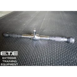 ETE Revolving Solid 19" Straight Bar Attachment Cable Machine Handles/Other Equip