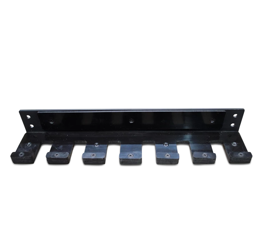 ETE Equipment Storage 6 Bar Holder Vertical Wall Mounted 3 ETE Equipment Storage 6 Bar Holder Vertical Wall Mounted