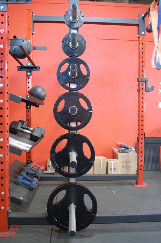 ETE Chrome Wall Mounted Olympic Plate Storage (4-6 WEEK LEAD TIME) 5 ETE Chrome Wall Mounted Olympic Plate Storage (4-6 WEEK LEAD TIME)